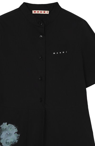 Хлопковое платье MARNI, арт. M01686/M00UW, фото 3