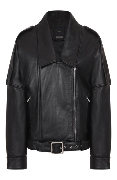 Женская кожаная куртка PINKO, арт. 104877/A21L