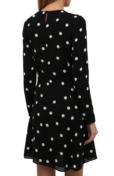 Платье из вискозы SAINT LAURENT, арт. 667489/Y3C97, фото 4