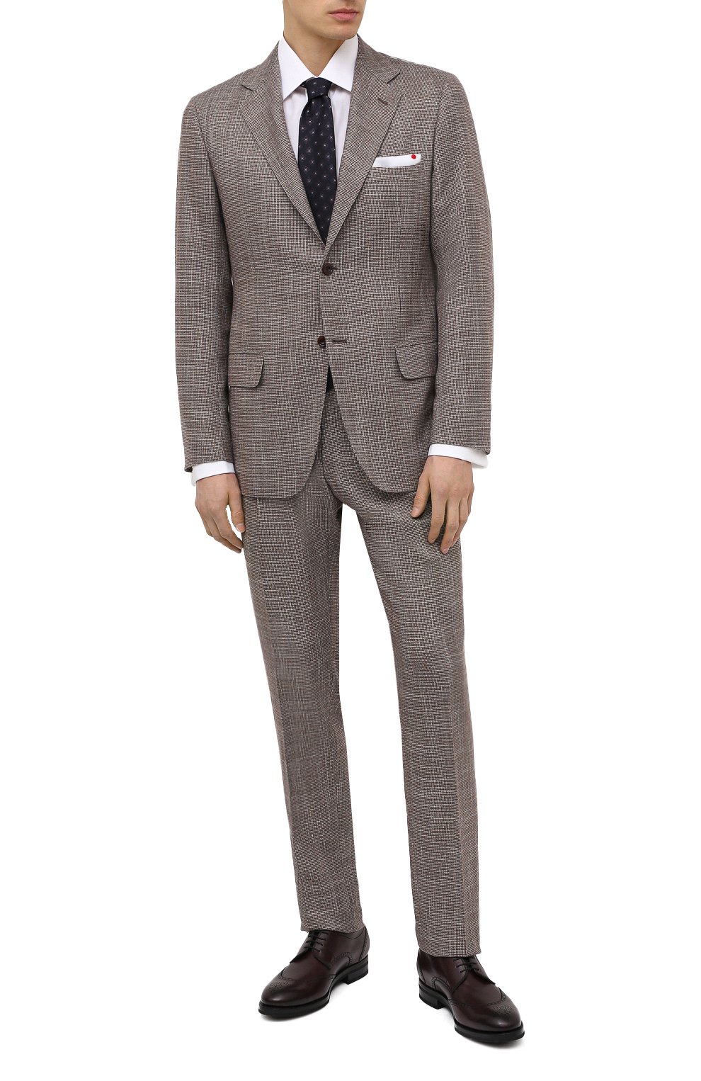 Костюм из кашемира и шерсти KITON, арт. UA81K06T11, фото 1