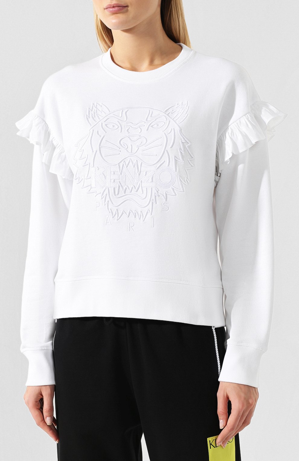 Хлопковый свитшот KENZO, арт. 2SW7684XH, фото 3