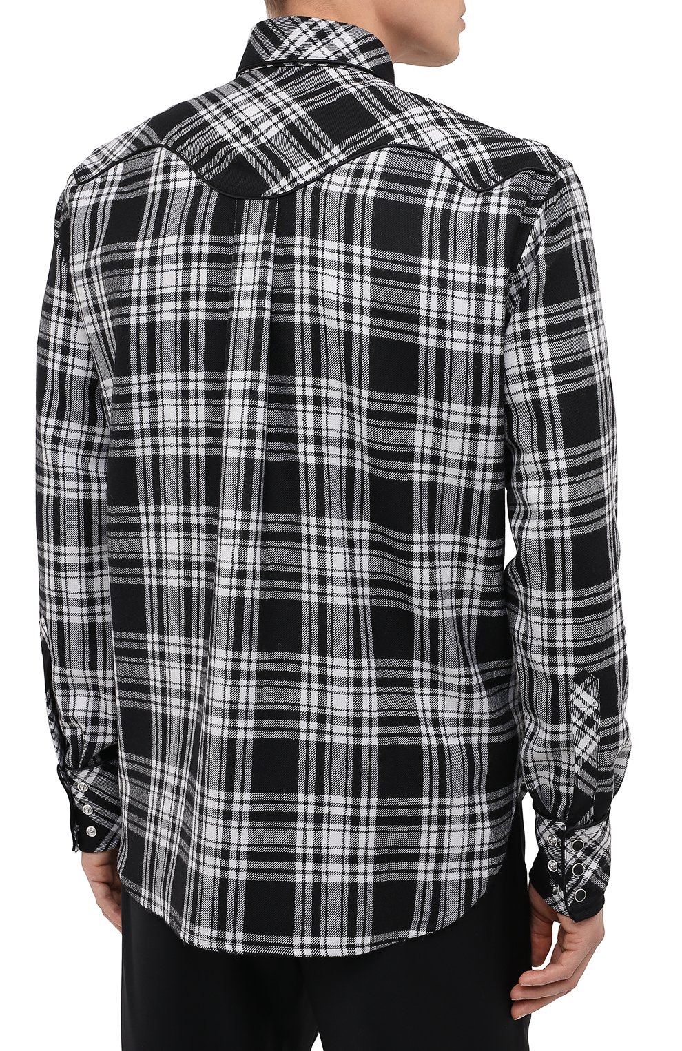 Шерстяная рубашка DOLCE & GABBANA, арт. G5HY2T/FQMG7, фото 4