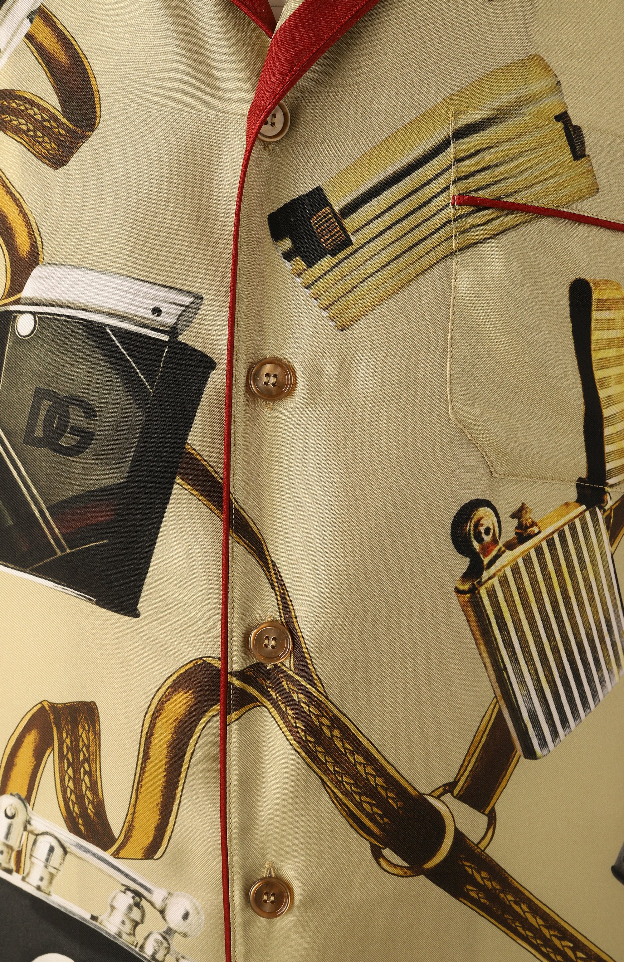 Шелковая рубашка DOLCE & GABBANA, арт. G5IF1T/HI1VN, фото 6