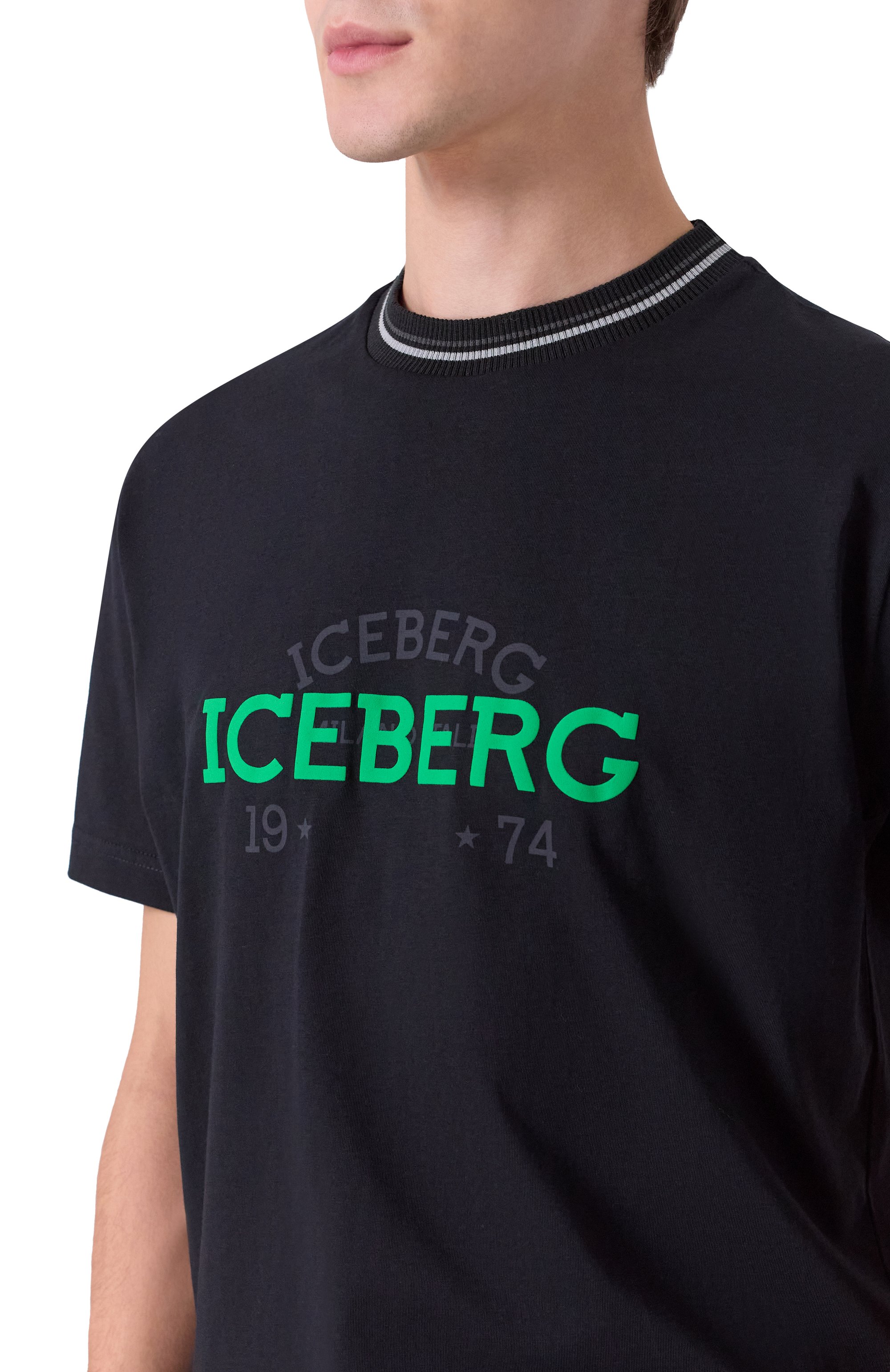 Хлопковая футболка ICEBERG, арт. F010/6325, фото 5