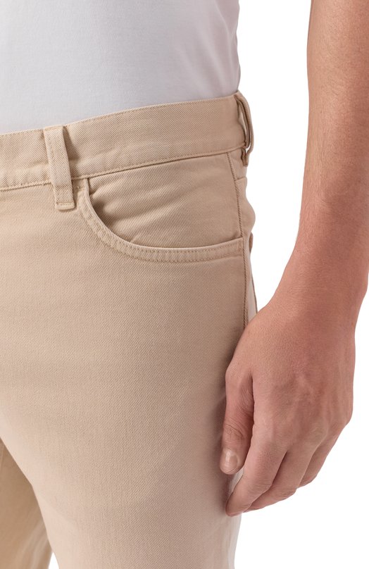 Джинсы Zegna CITYX/UDI45A7 Бежевый  CITYX/UDI45A7 Фото 5