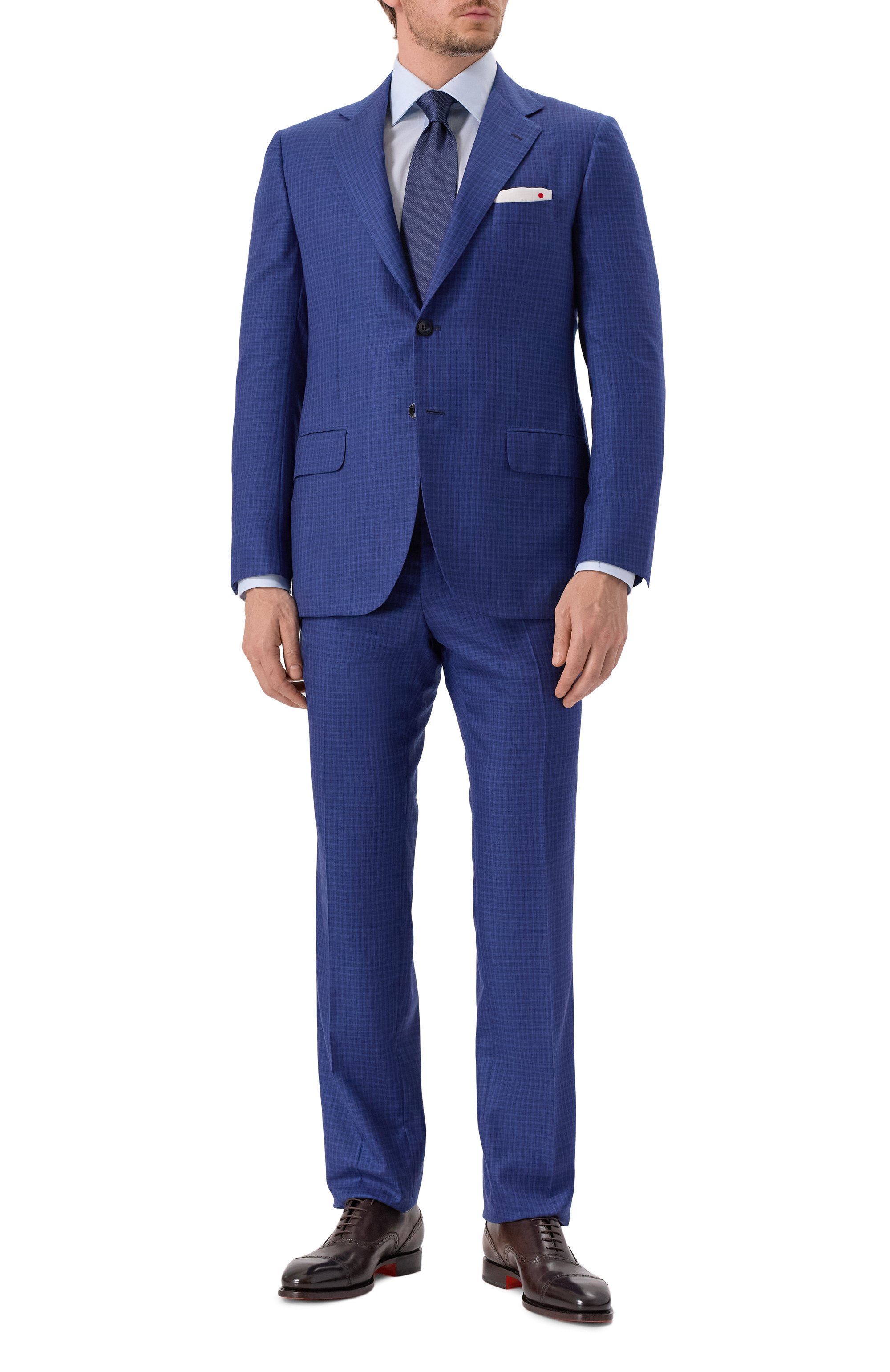 Костюм из смеси кашемира и шелка KITON, арт. UA81K06R00, фото 1