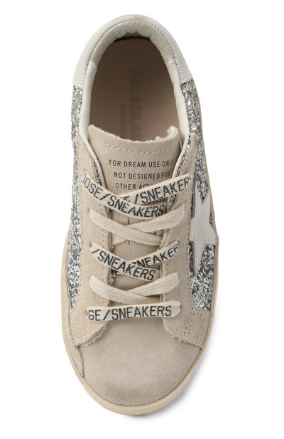 Кожаные кеды super-star GOLDEN GOOSE DELUXE BRAND светло-бежевого цвета по цене 31350 руб., арт. GYF00101.F006758, фото 4 Кожаные кеды super-star GOLDEN GOOSE DELUXE BRAND, арт. GYF00101.F006758, фото 4
