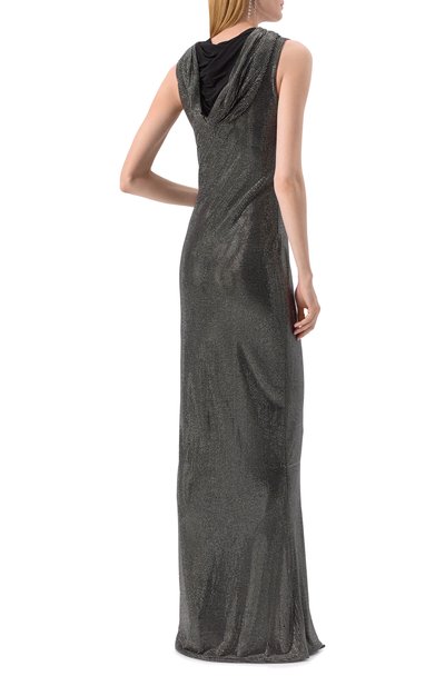 Платье с отделкой стразами GIUSEPPE DI MORABITO, арт. 04SSLD150FC 04428, фото 4