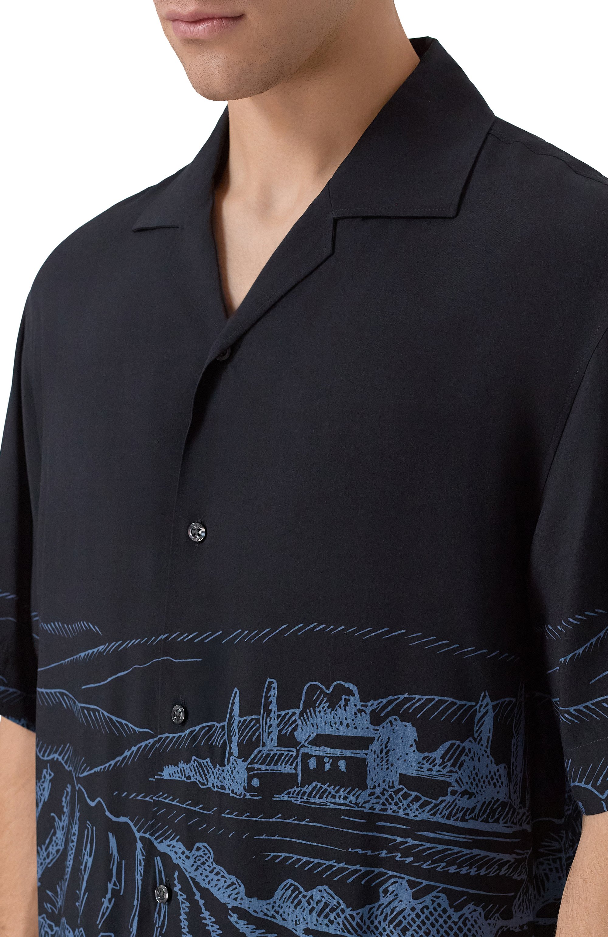 Рубашка из вискозы HUGO, арт. 50555785, фото 5