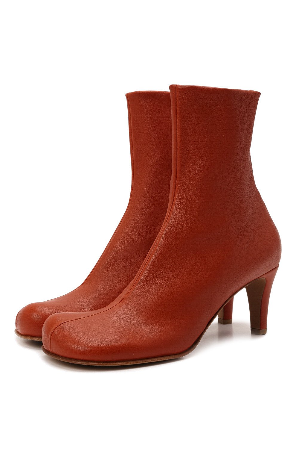 Кожаные ботильоны the block BOTTEGA VENETA, арт. 667208/VBS00, фото 1