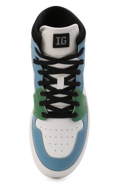 Кожаные кеды IL GUFO, арт. G840/VITELL0 NAPPAC0L0RS/35-42, фото 4