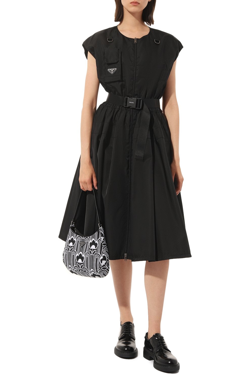 Платье PRADA, арт. 230629-1WQ8-F0002-211, фото 2