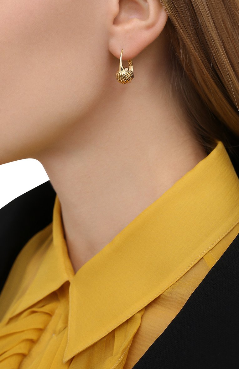 Женские серьги LANVIN золотого цвета, арт. AW-CJYA0D-ARPE-A20 | Фото 2 (Материал: Металл; Региональные ограничения белый список (Axapta Mercury): Не проставлено; Нос: Не проставлено)