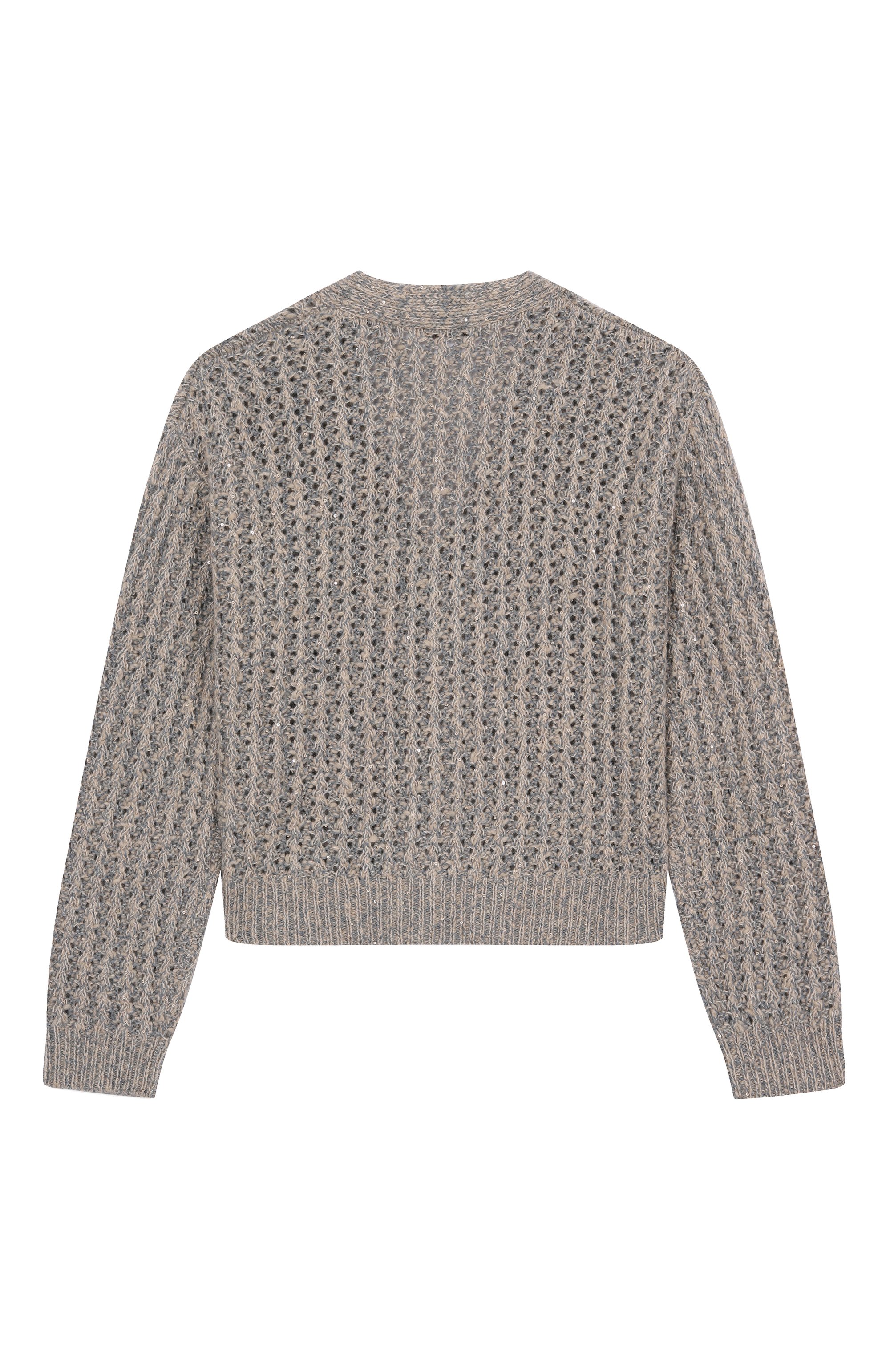 Кардиган из шерсти и кашемира BRUNELLO CUCINELLI, арт. BGMM52606C, фото 2