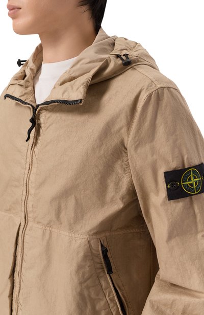 Куртка STONE ISLAND бежевого цвета по цене 118000 руб., арт. L1S154100053/S0069, фото 5 Куртка STONE ISLAND, арт. L1S154100053/S0069, фото 5