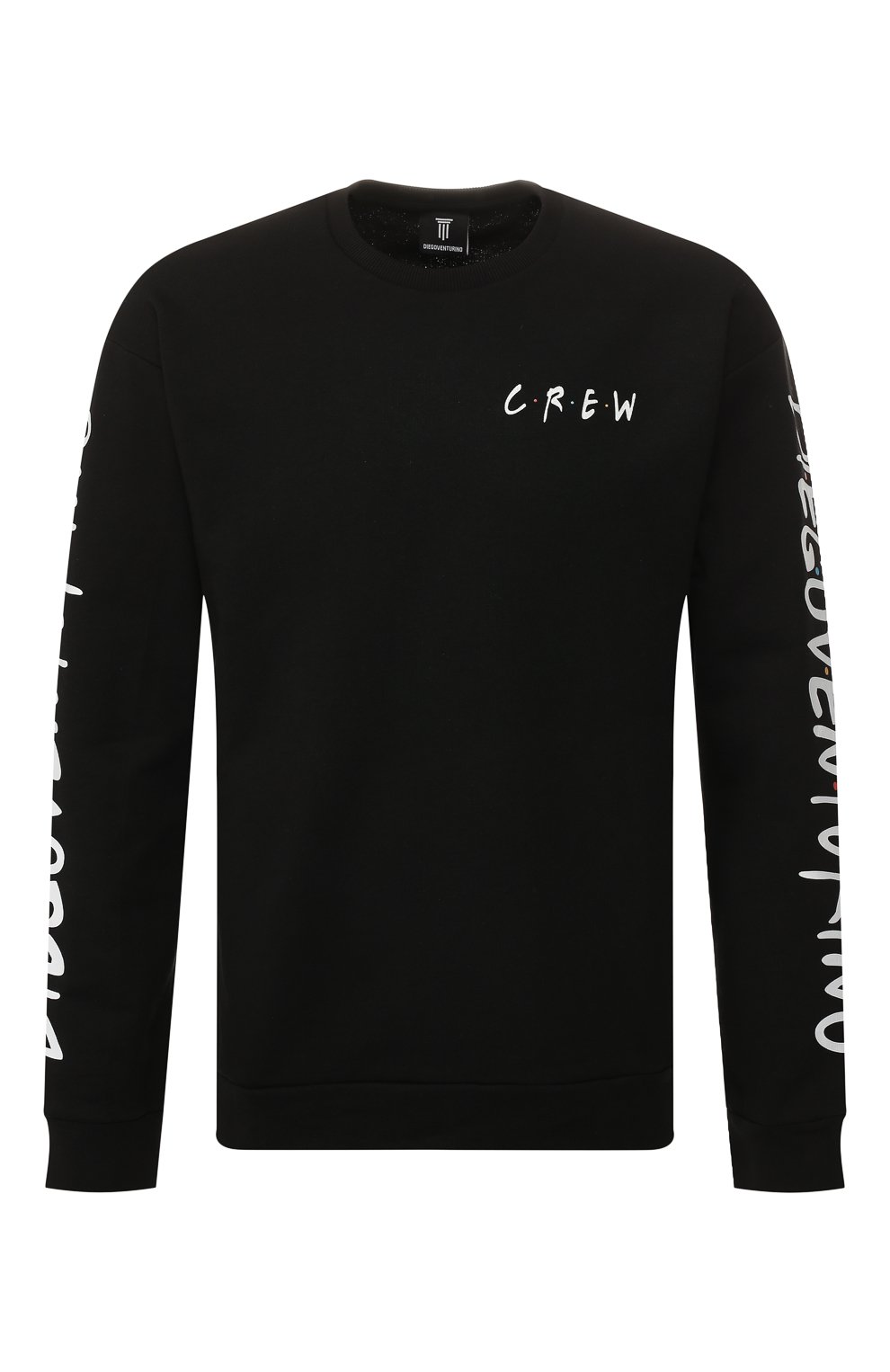 Хлопковый свитшот DIEGO VENTURINO, арт. SS19 - DV FLG CFD, фото 1