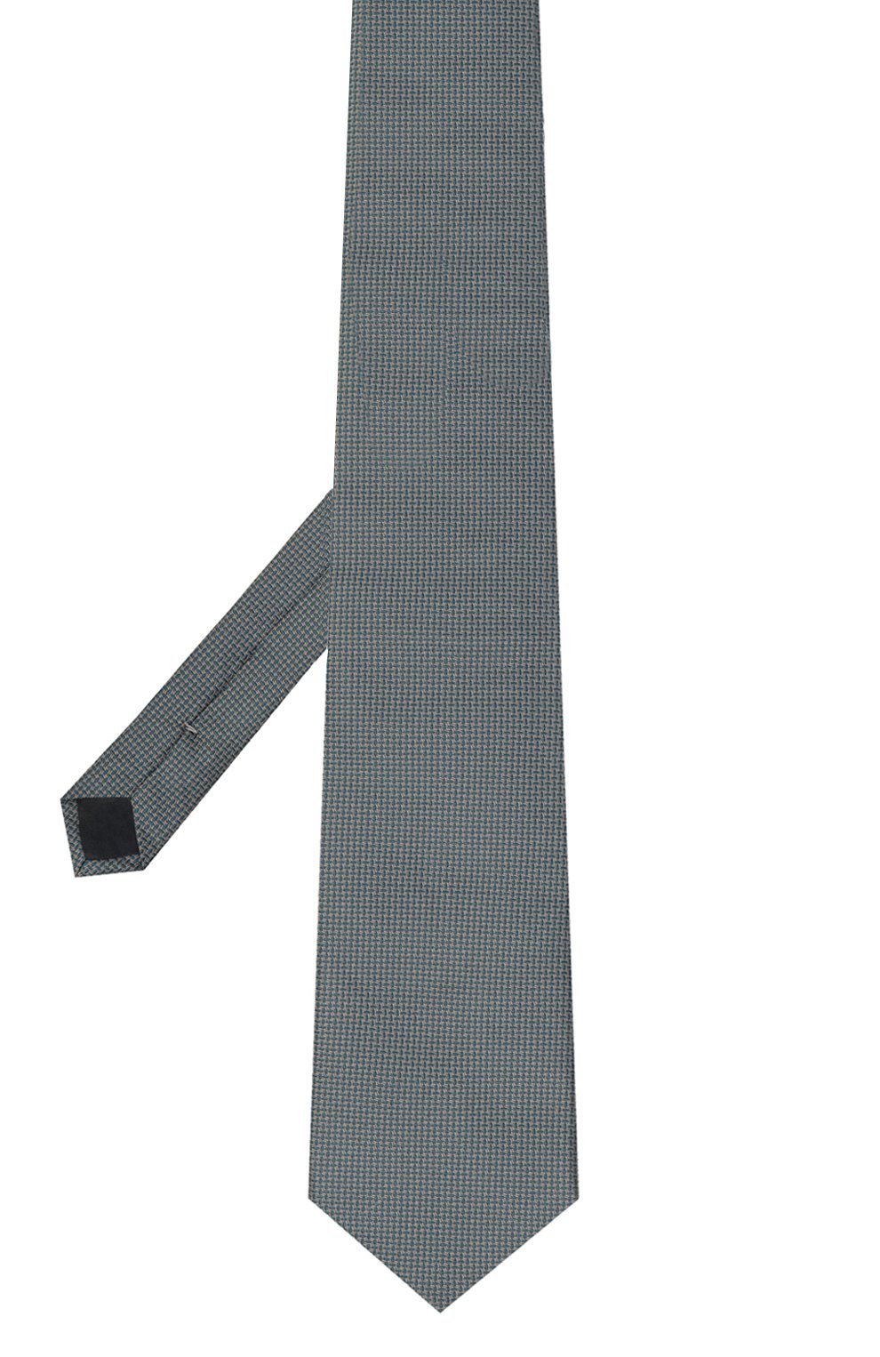 Шелковый галстук BROUBACK бирюзового цвета по цене 6795 руб., арт. TIE 8CM/SS24, фото 3 Шелковый галстук BROUBACK, арт. TIE 8CM/SS24, фото 3
