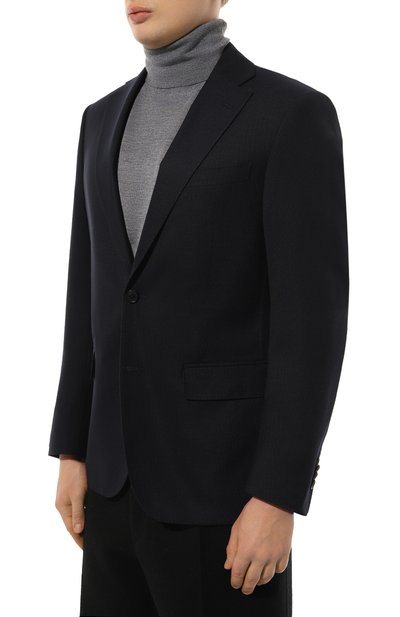 Шерстяной пиджак CORNELIANI, арт. 936008-9318475, фото 3