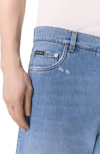 Джинсовые шорты DOLCE & GABBANA, арт. GP02MD/G8MD9, фото 5