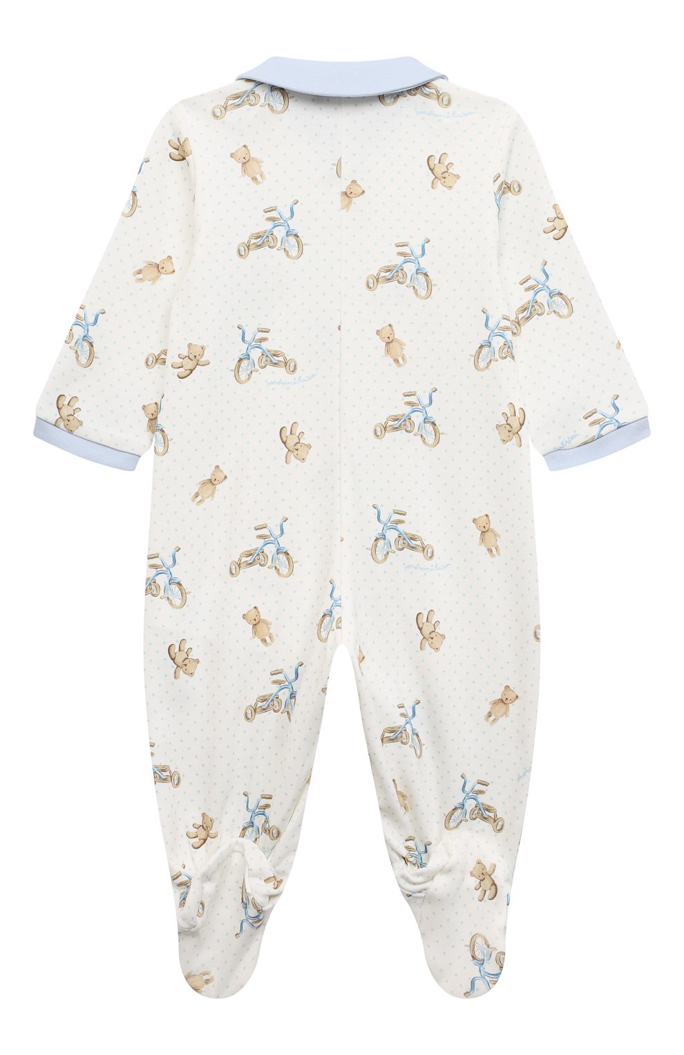 Хлопковый комбинезон MONNALISA, арт. 22B200, фото 2