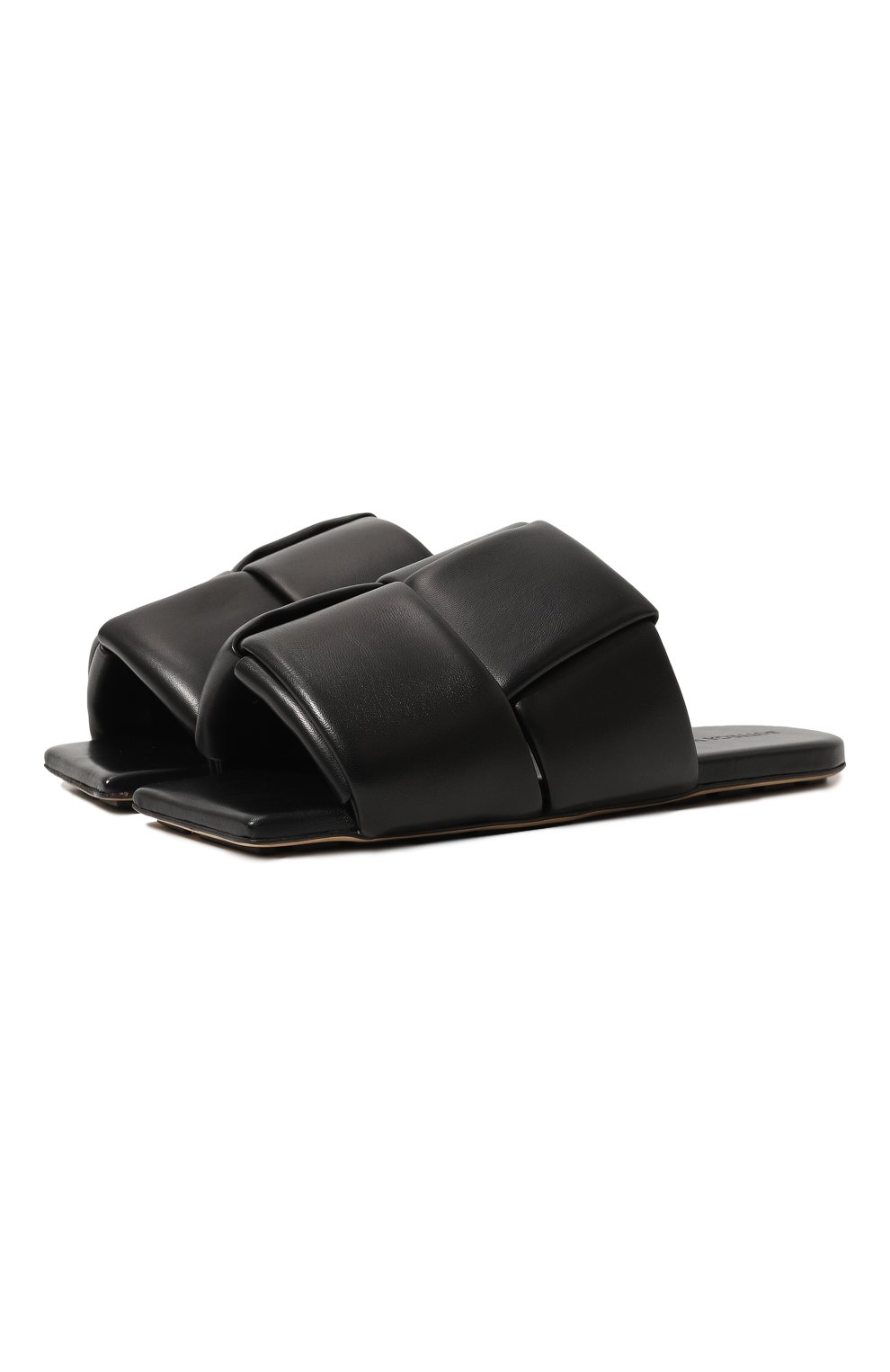 Кожаные шлепанцы BOTTEGA VENETA, арт. 741350/VBSD0, фото 1