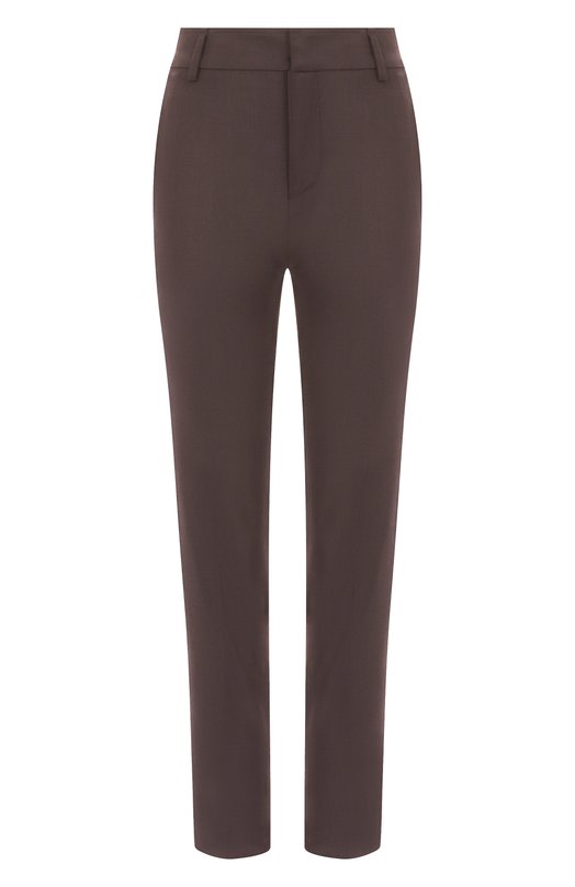 Шерстяные брюки Brunello Cucinelli MPW07P8584 Коричневый MPW07P8584