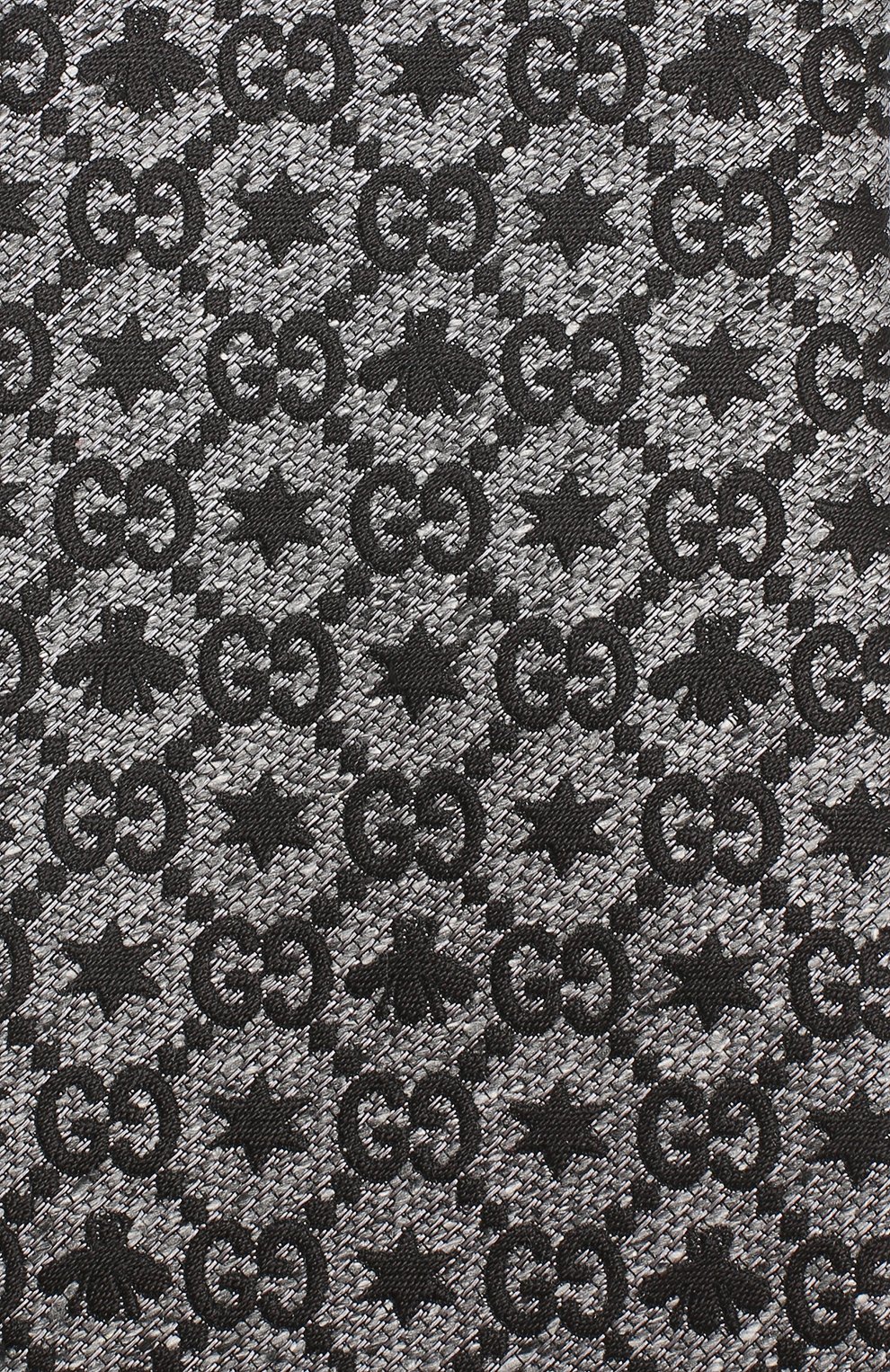 Шелковый галстук GUCCI темно-серого цвета по цене 16600 руб., арт. 537898/4B009, фото 3 Шелковый галстук GUCCI, арт. 537898/4B009, фото 3