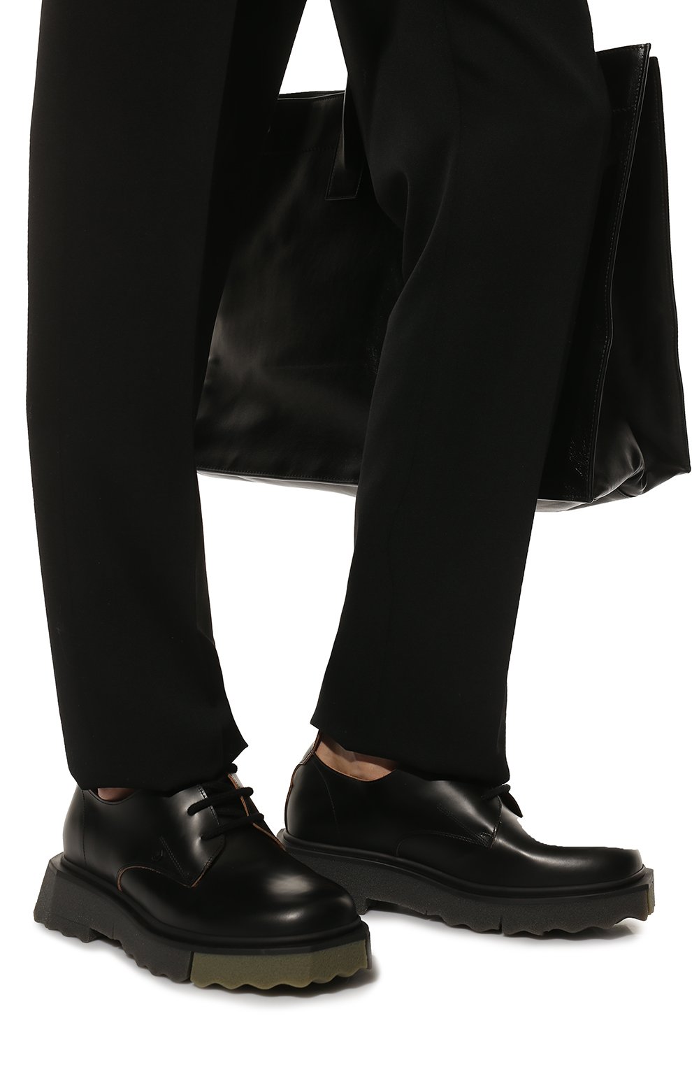 Кожаные дерби  OFF-WHITE, арт. 0MIF013S22LEA0011063, фото 3