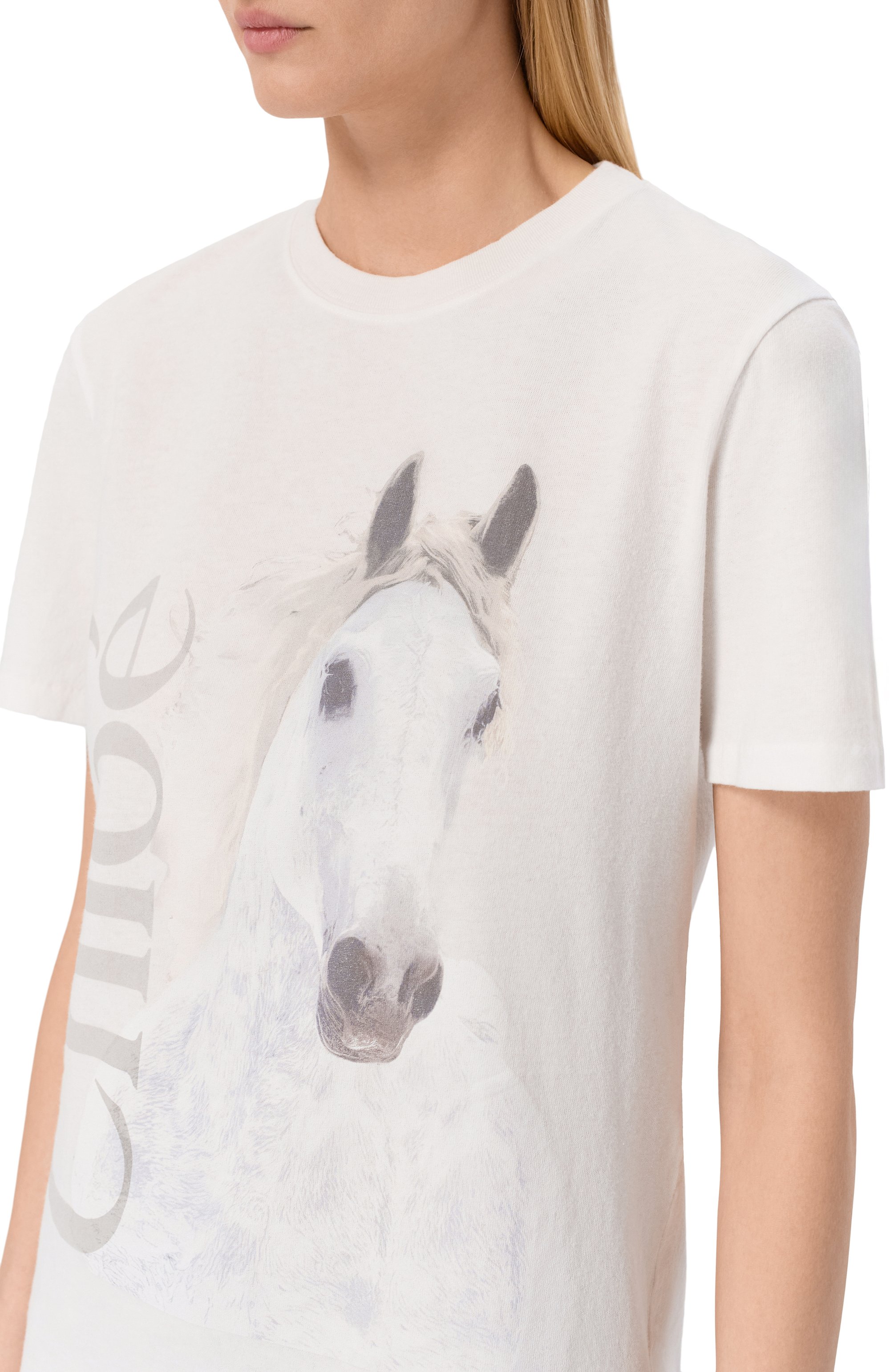 Хлопковая футболка CHLOÉ, арт. CH26SJH11802, фото 5