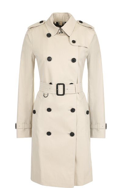 Женский хлопковый тренч kensington BURBERRY, арт. 3913362