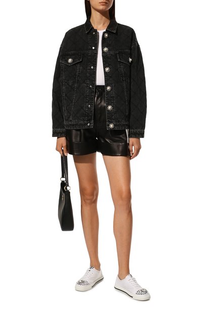 Джинсовая куртка MIU MIU, арт. GWB132-1Z30-F0002, фото 2