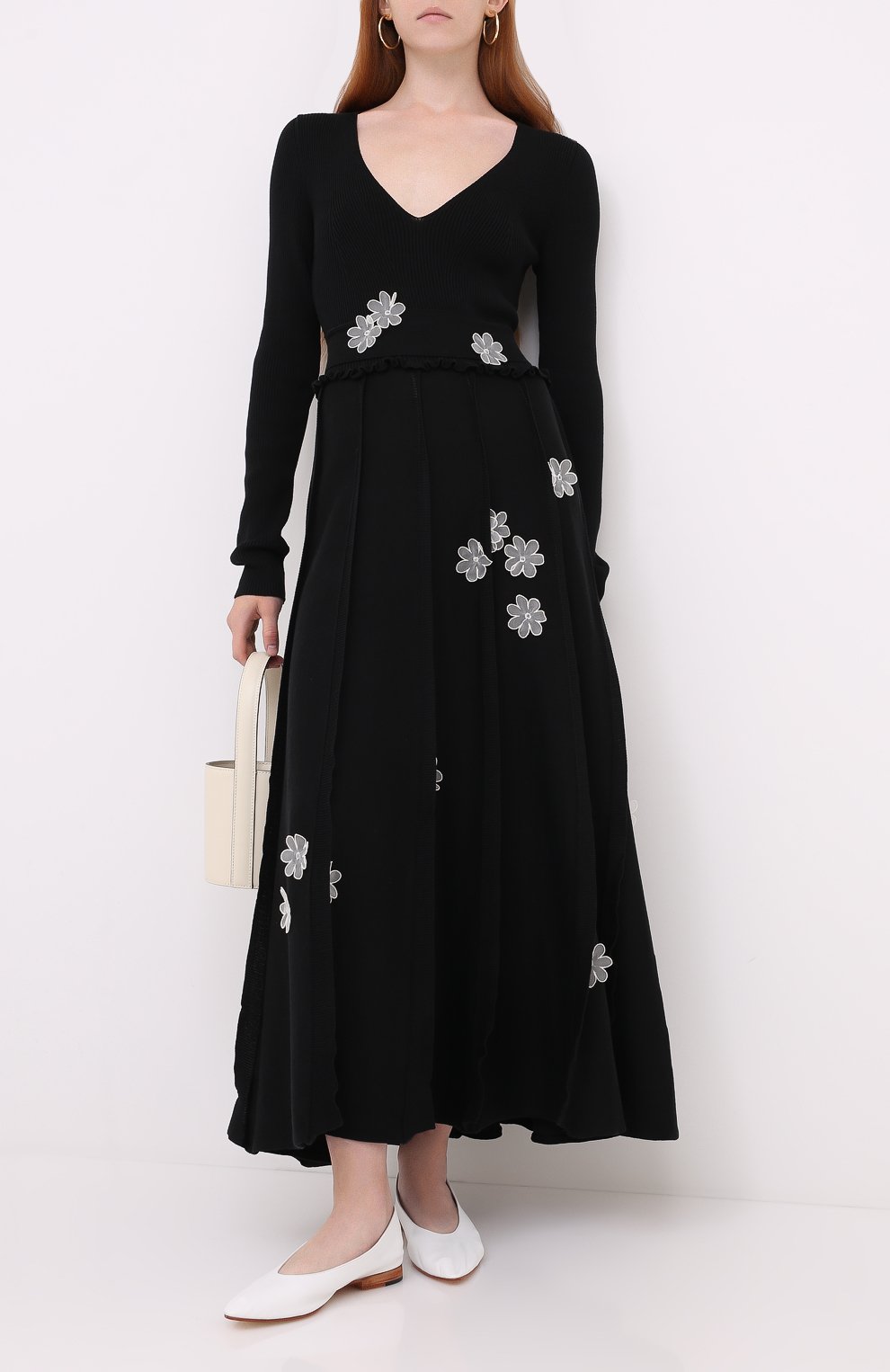 Хлопковое платье REDVALENTINO, арт. UR3KD00J/591, фото 2
