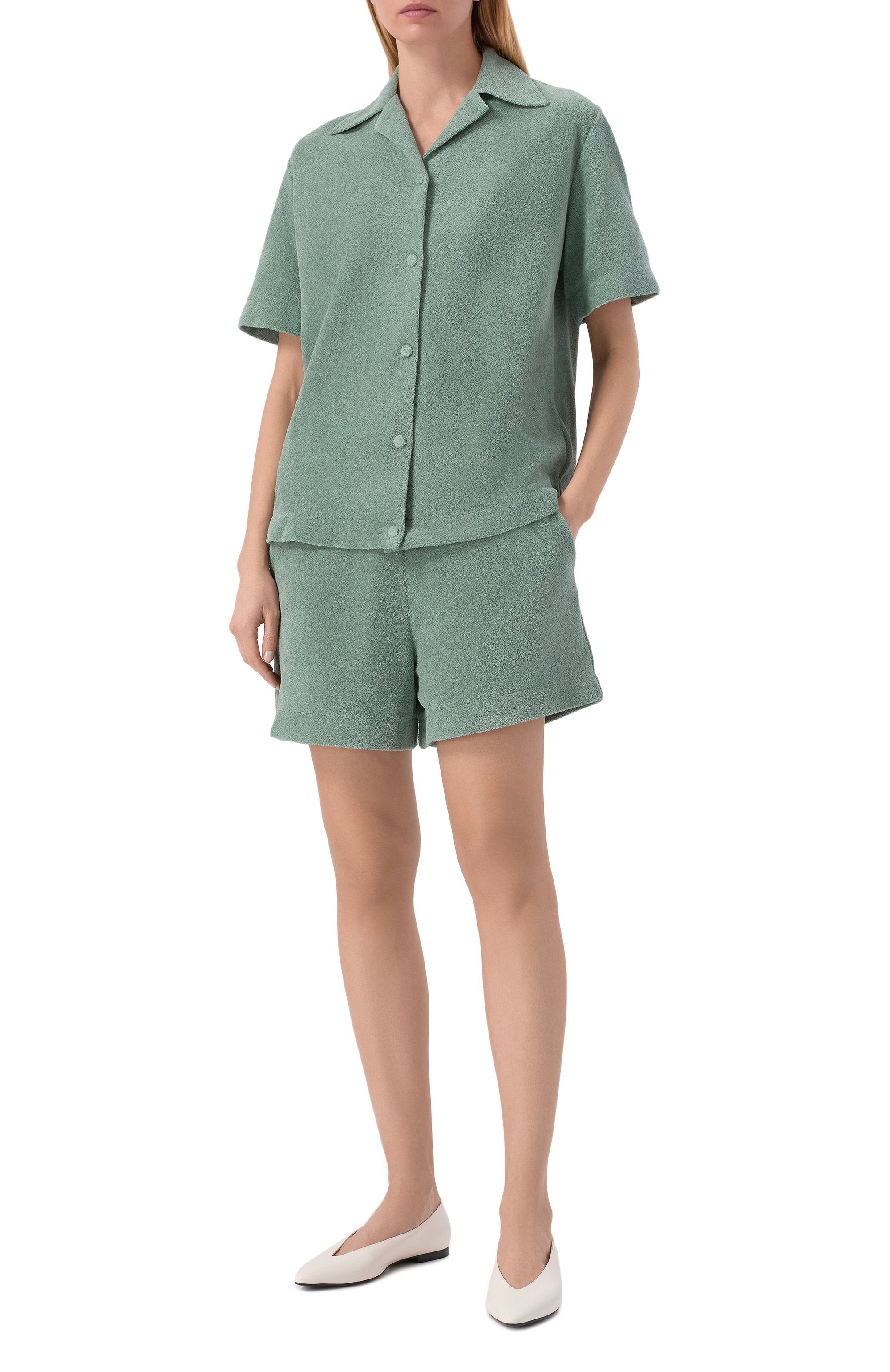 Хлопковая рубашка JIL SANDER, арт. J40DL0176/J20338, фото 2