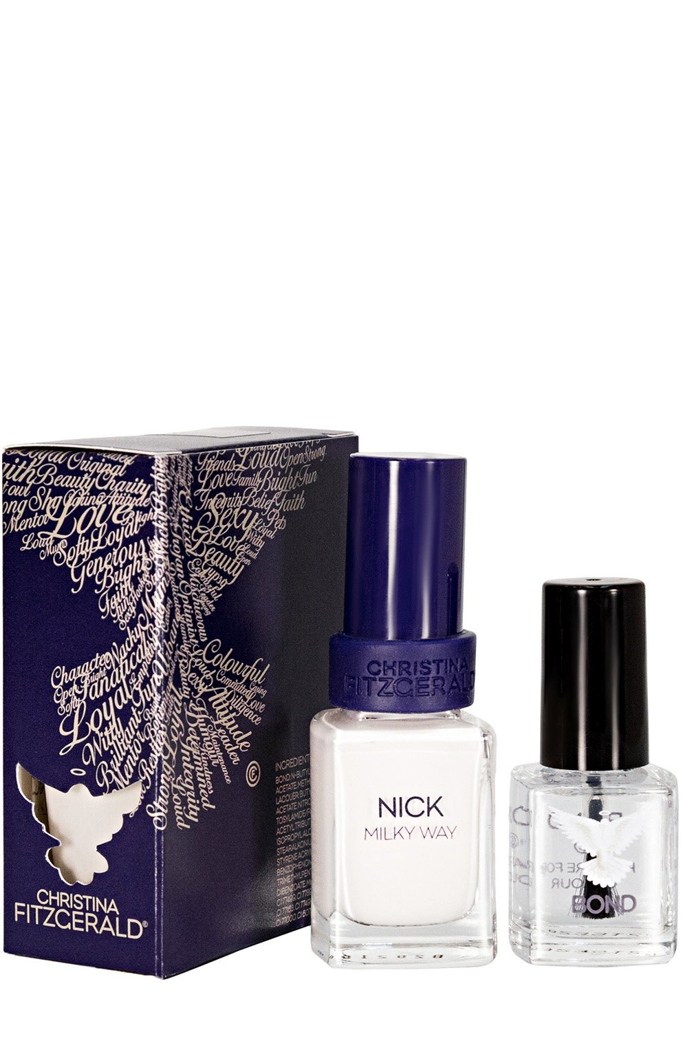 Лак для ногтей \млечный путь\" nick milky way + bond" CHRISTINA FITZGERALD цвета по цене 1520 руб., арт. 9333381003249, фото 1 Лак для ногтей \млечный путь\" nick milky way + bond" CHRISTINA FITZGERALD, арт. 9333381003249, фото 1
