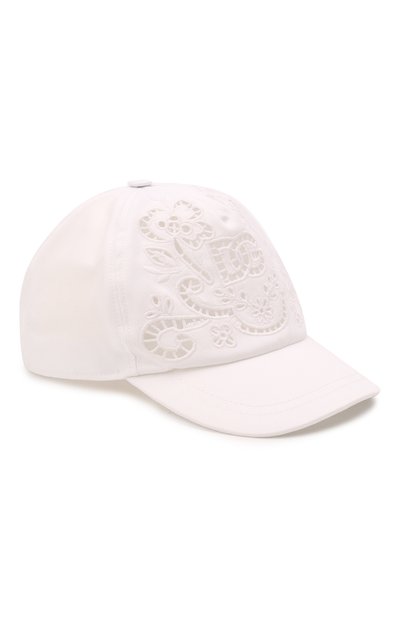 Хлопковая бейсболка DOLCE & GABBANA, арт. LB5H12/G7B7A