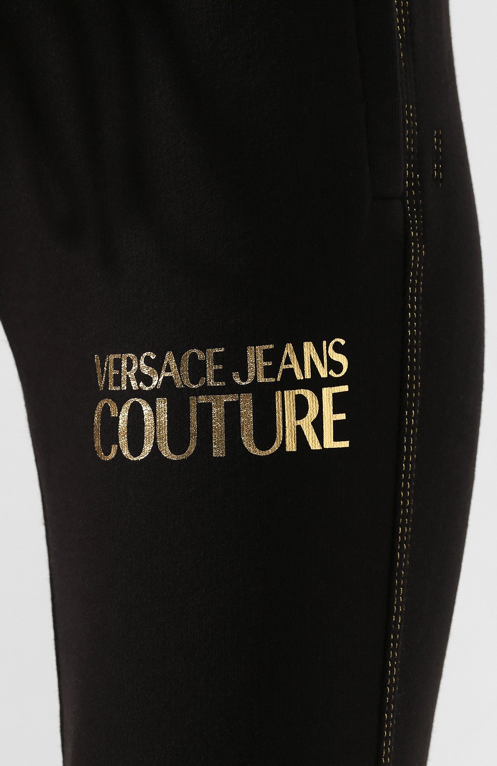Хлопковые джоггеры VERSACE JEANS COUTURE, арт. A1HVA130-VDP310 IC0N/13956, фото 5
