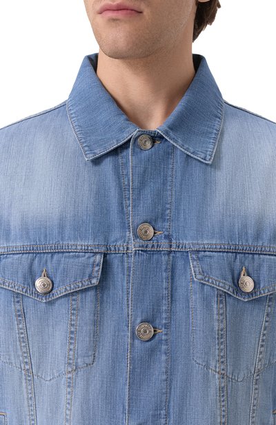 Джинсовая куртка BRUNELLO CUCINELLI, арт. ME6456909, фото 5