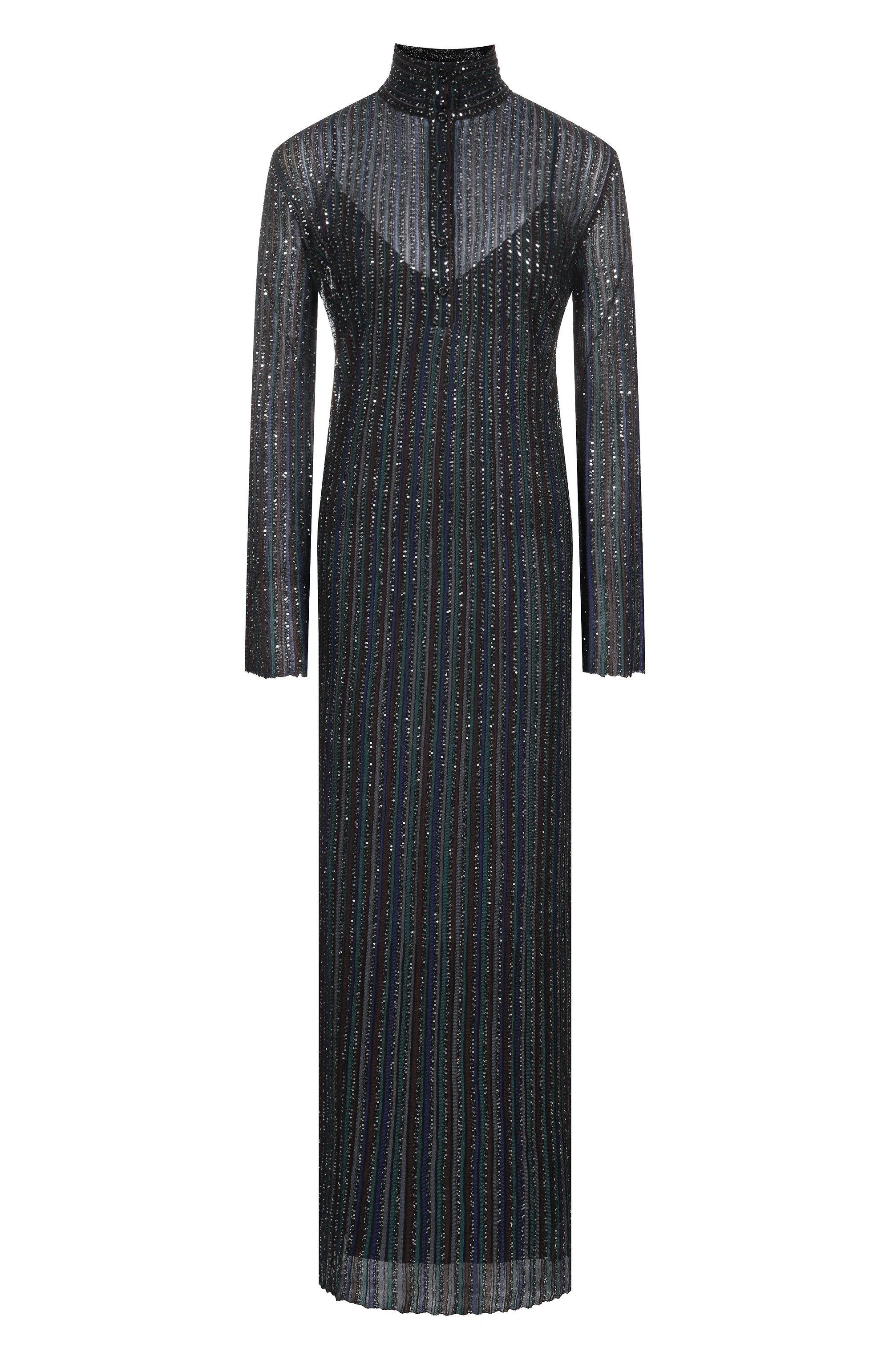 Платье с отделкой пайетками MISSONI, арт. DS25WG11/BK01CL, фото 1