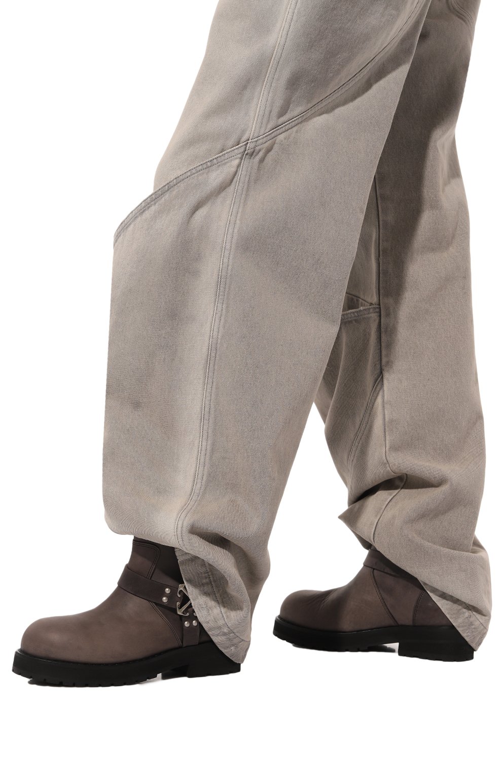 Кожаные ботинки off track OFF-WHITE, арт. 0WID057F24LEA0010772, фото 3