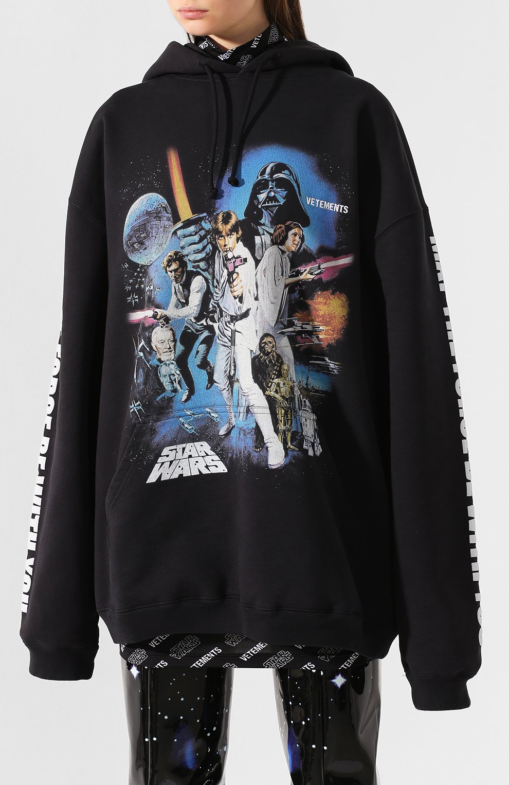 Хлопковое худи star wars x vetements VETEMENTS, арт. USW21TR014 1601/W, фото 3