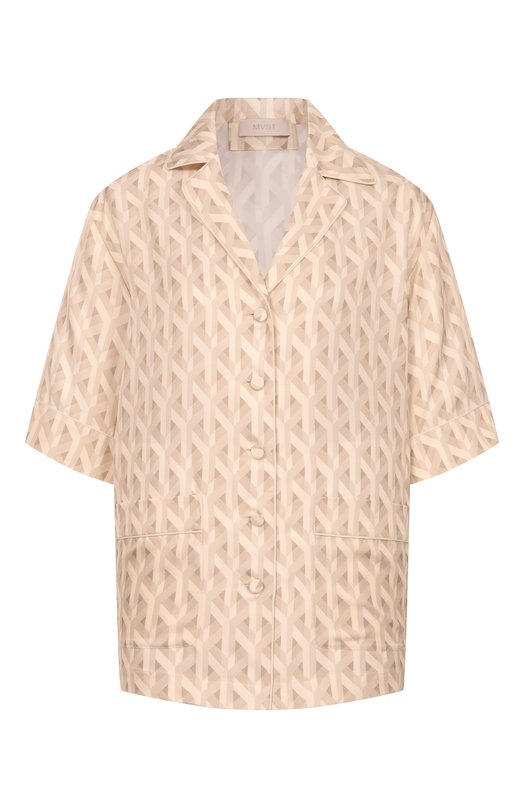 Шелковая рубашка MVST M26.2PW.B032/F127 Бежевый M26.2PW.B032/F127