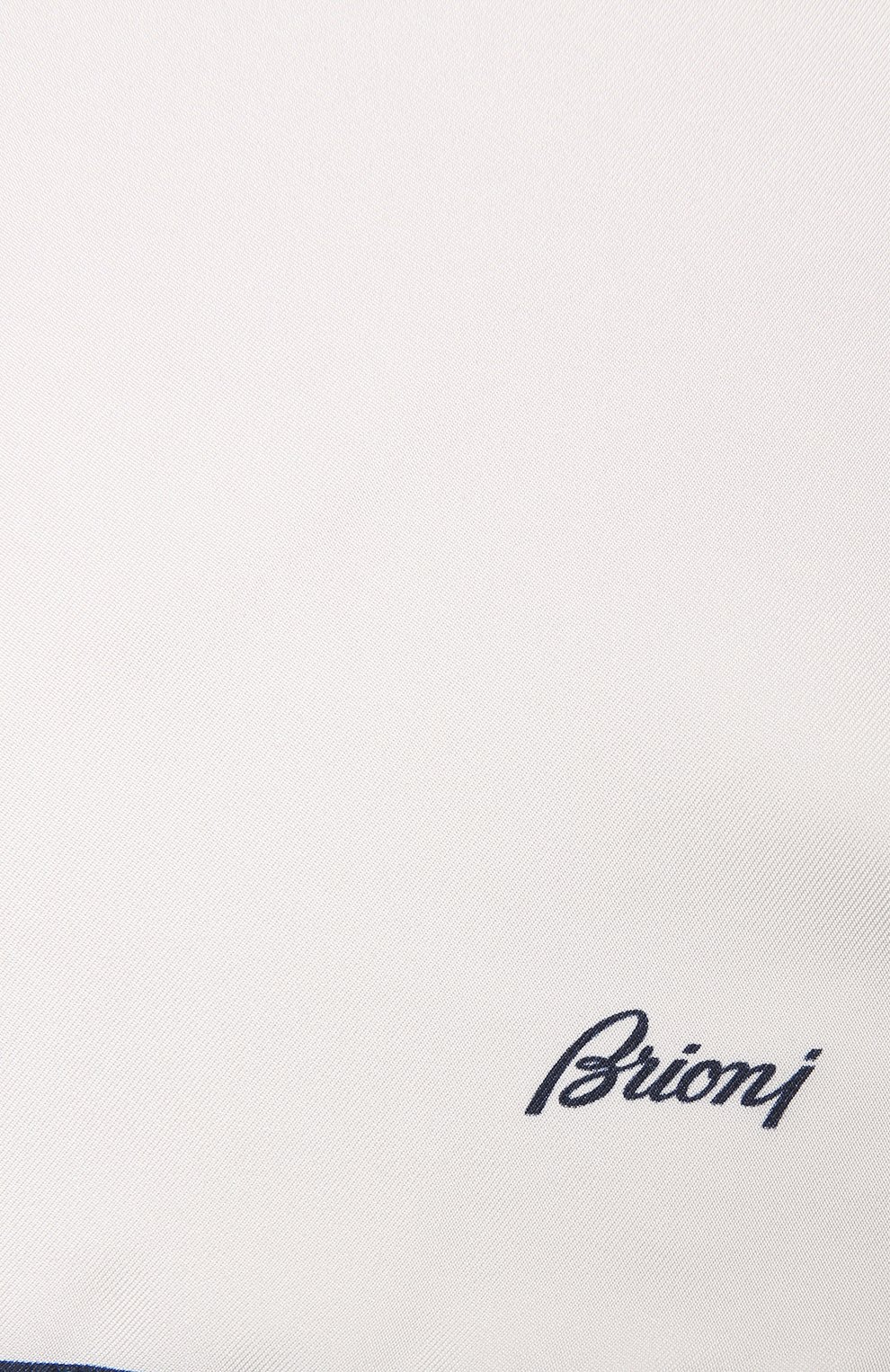 Шелковый платок BRIONI темно-синего цвета по цене 17150 руб., арт. 071000/P1409, фото 2 Шелковый платок BRIONI, арт. 071000/P1409, фото 2