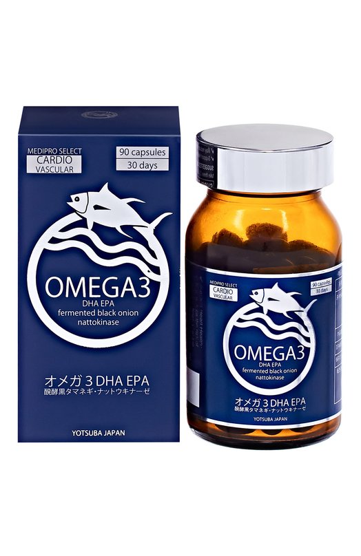 фото Бад для сердца и сосудов omega-3 yotsuba japan (90 шт.) enhel beauty