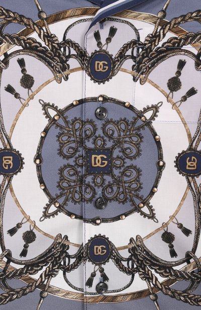 Хлопковая рубашка DOLCE & GABBANA, арт. L14S82/FI5NQ, фото 3