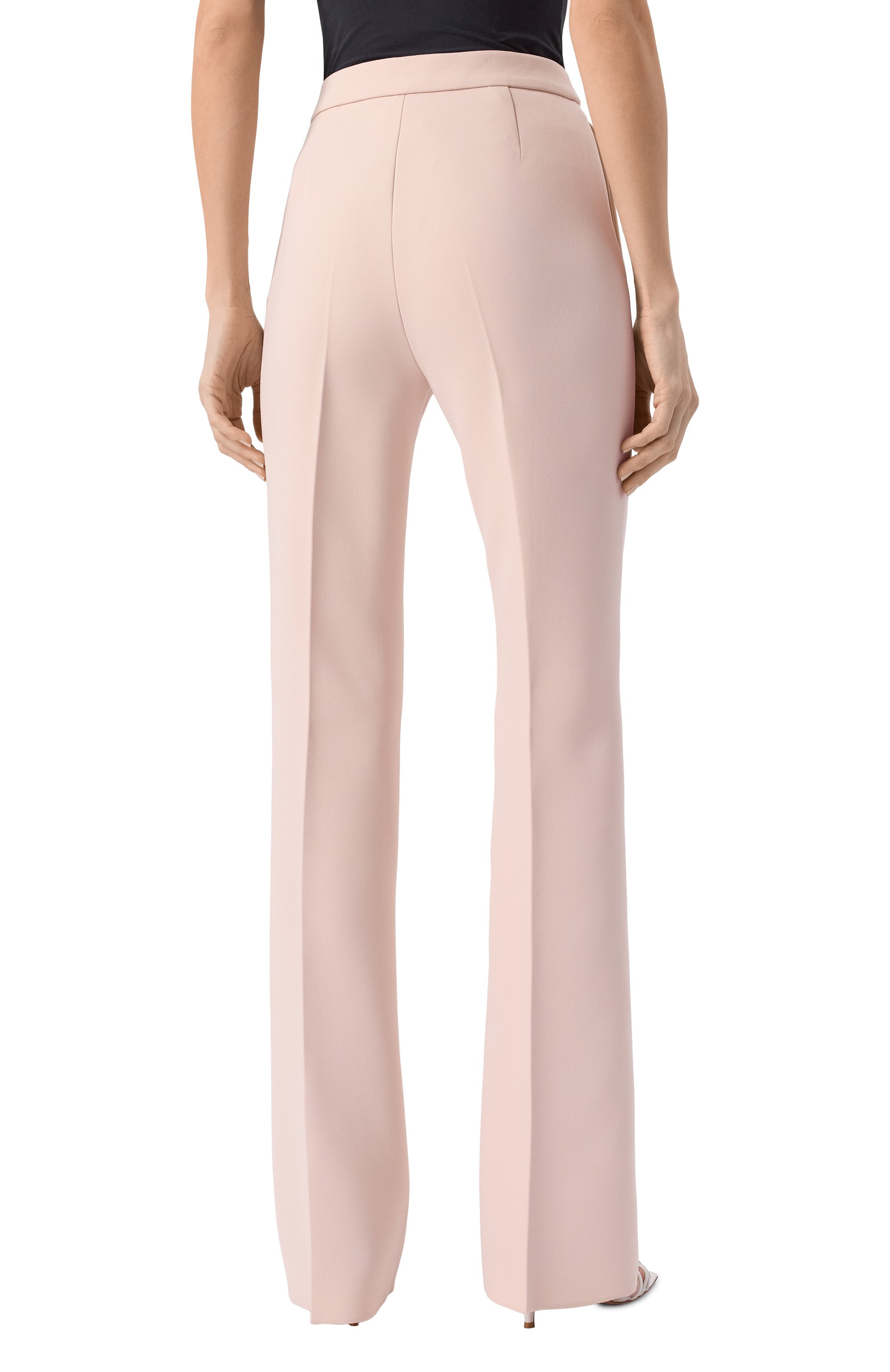 Брюки MAX MARA STUDIO розового цвета по цене 57550 руб., арт. ELISIR, фото 4 Брюки MAX MARA STUDIO, арт. ELISIR, фото 4