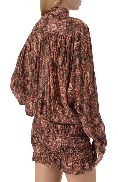 Платье из вискозы и шелка THE ANDAMANE, арт. TM190156B/TNV143, фото 3