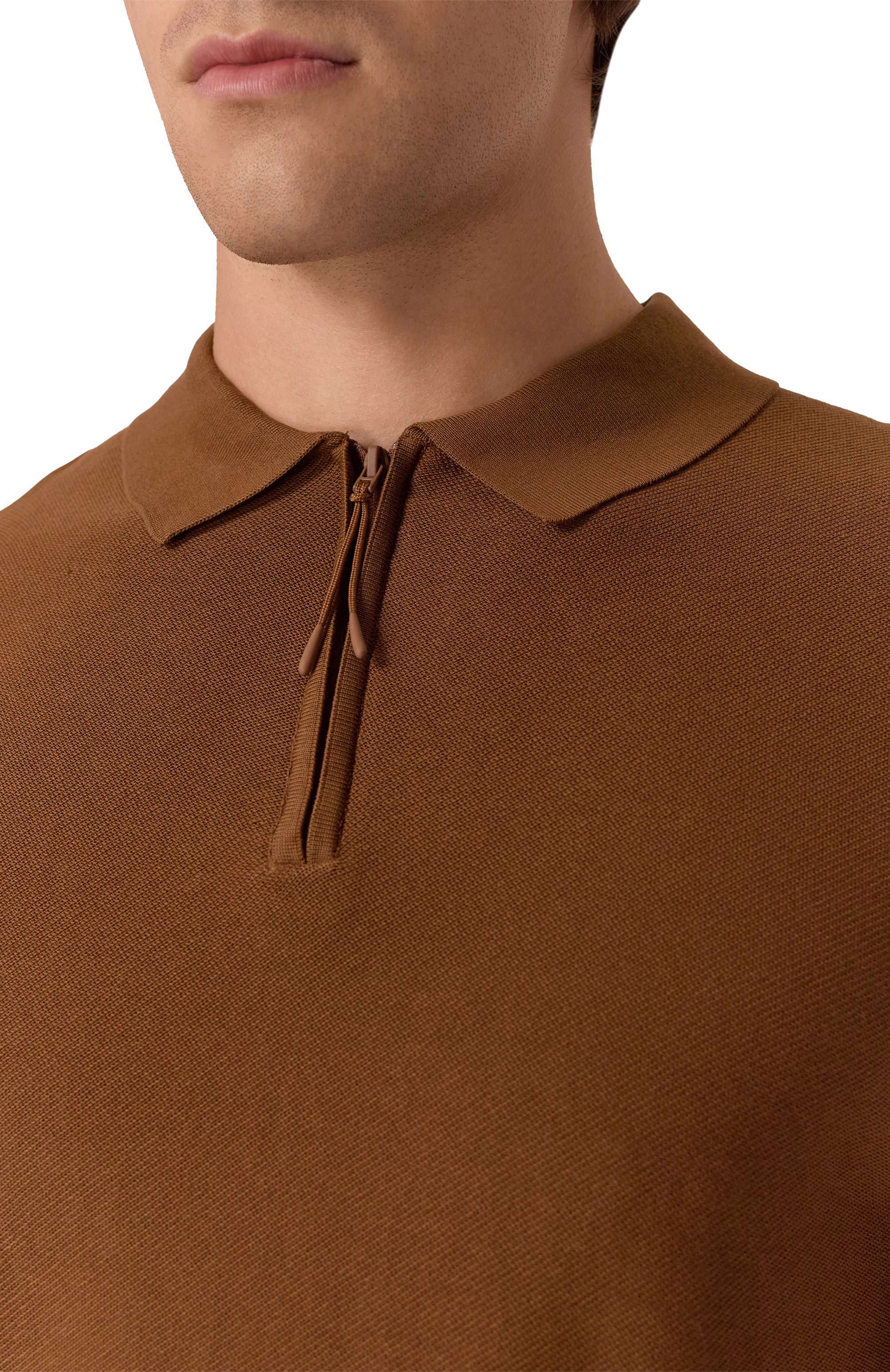 Хлопковое поло BOSS, арт. 50543149, фото 5