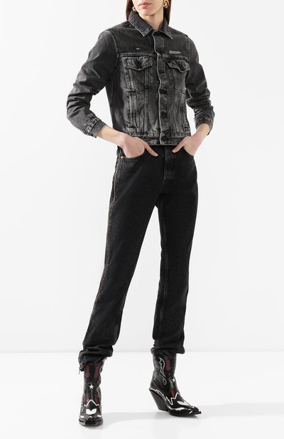 Джинсовая куртка OFF-WHITE, арт. 0WYE012R207740687500, фото 2