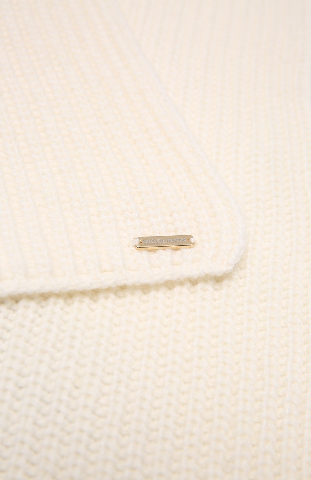 Шарф WOOLRICH кремового цвета по цене 6830 руб., арт. CFWKAC0114FR/UF0603, фото 2 Шарф WOOLRICH, арт. CFWKAC0114FR/UF0603, фото 2