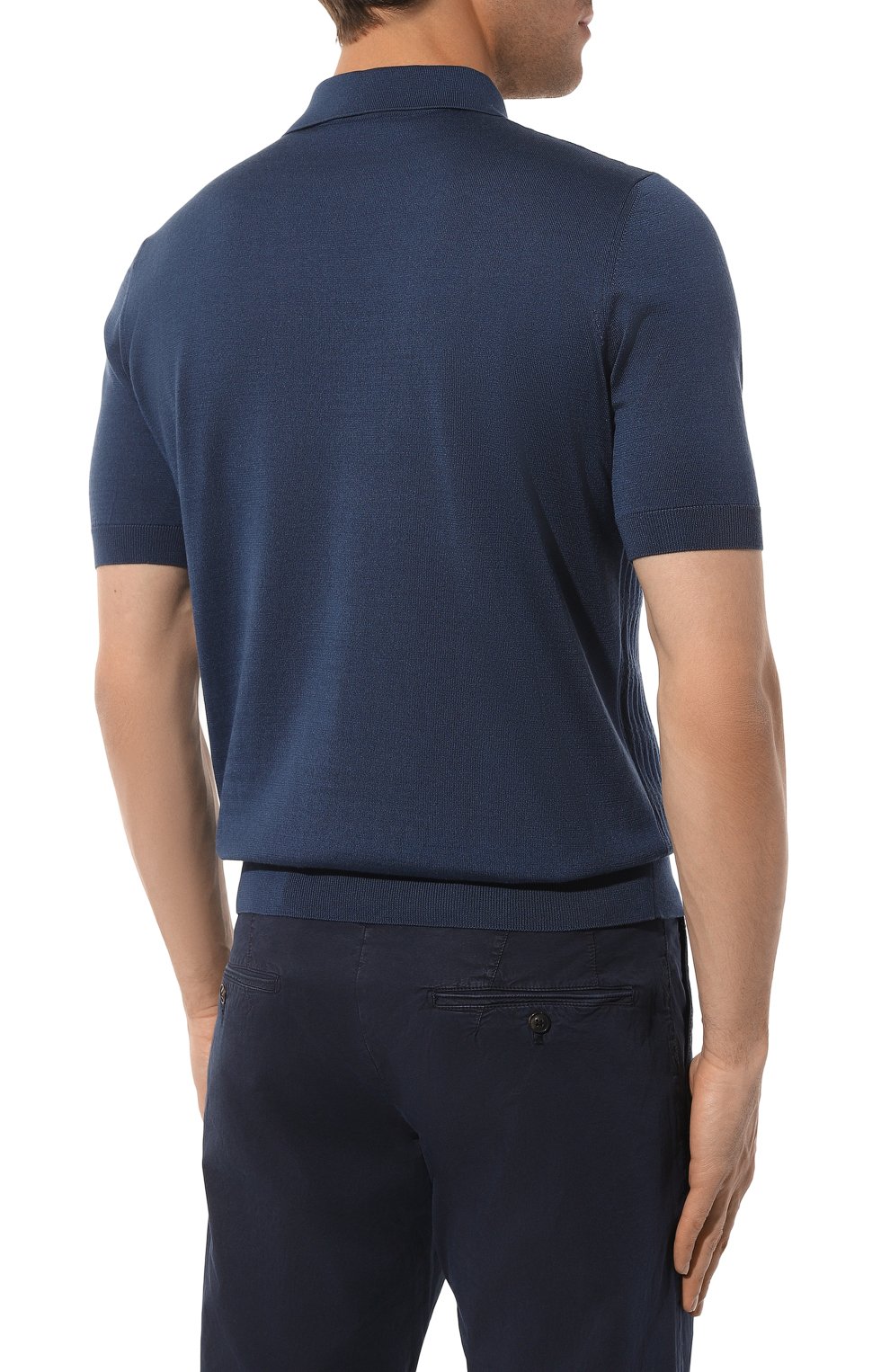 Шелковое поло ZILLI, арт. KZP002M0642VTS000, фото 4
